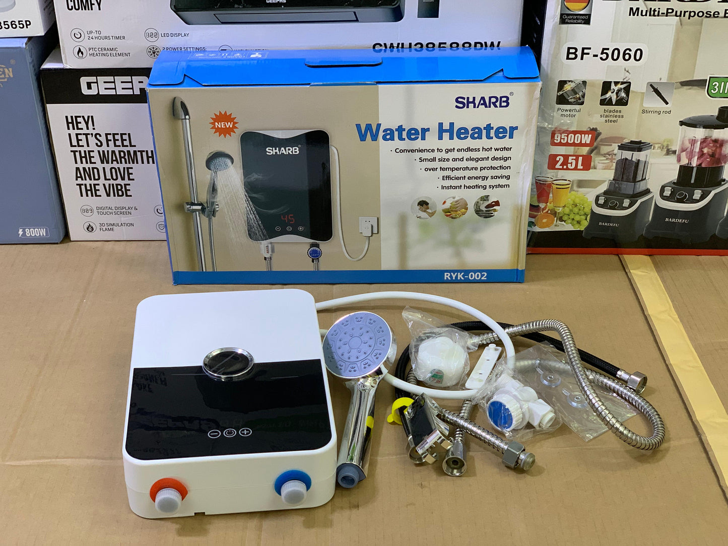 Instant Water Heating Geyser