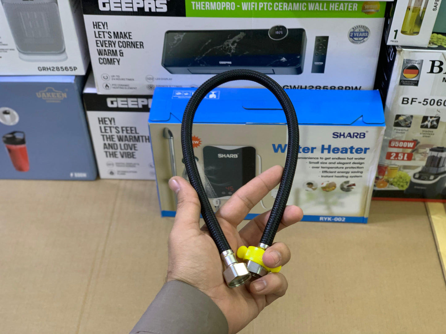 Instant Water Heating Geyser