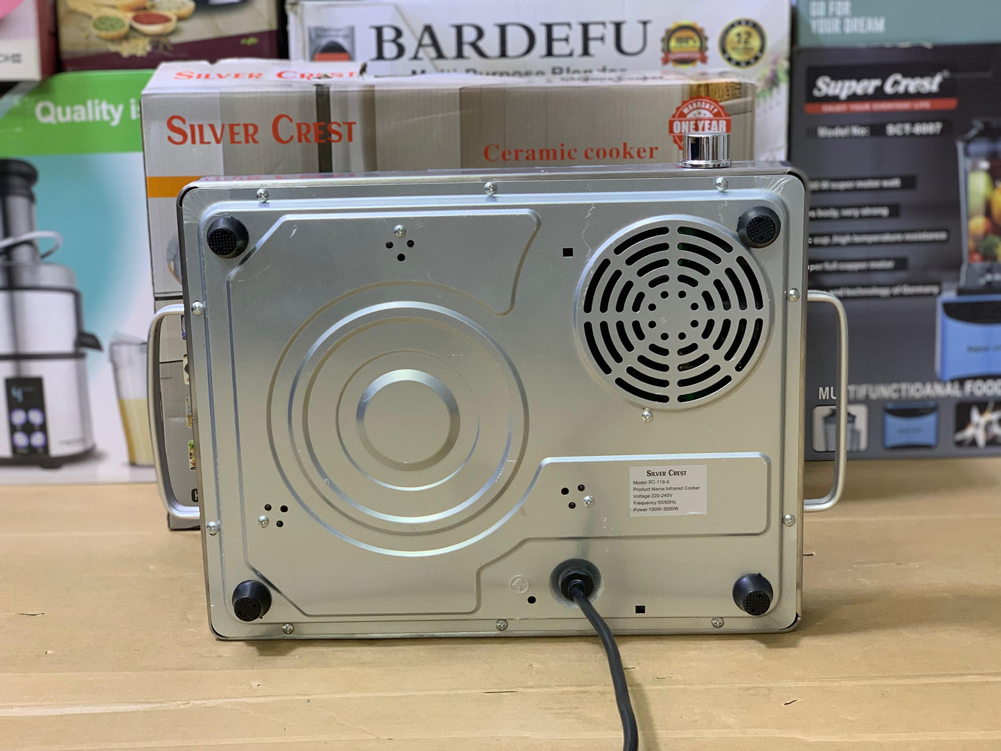 Silver Crest Ceramic Hotplate Model SC-7302-6