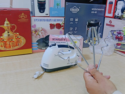 SCARLETT Super Hand Mixer Speed Easy to Hold and 260w
