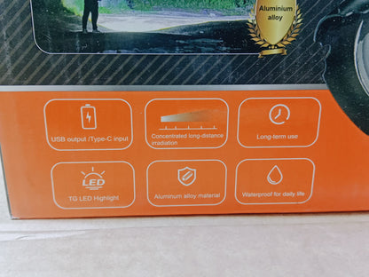 LED Flashlight Ym- G501 l Campaign Torch