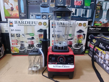 Silvers Criest 2 in 1 Multifunction Blender|5500W | Sc-1589