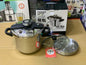 Happy Unique Pressure Cooker 2 in 1 9L Stainless Steel
