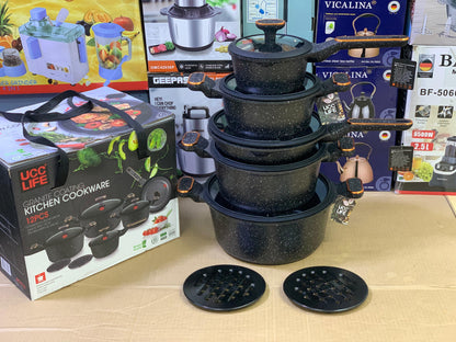 Granite Kitchen Cookware Set 12 Pieces