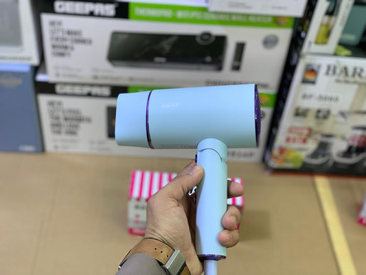 Kolax brand Hair dryer 2100 watt and 2 level speed Foldable over heating protection 350ml capacity